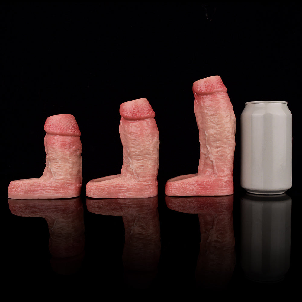 Annaluka™ - Performance-Boosting Silicone Dildo Sleeve - Durable, Realistic, and Skin-Friendly