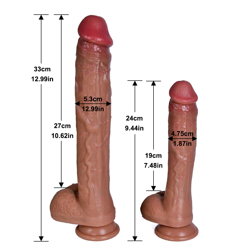 Annaluka™ - SUPER LONG - Soft Big Huge Penis, Super Long Dildo, Fantasy Dildo, Ultra Realistic Dildo, Monster Dildo, Sex Toys For Women