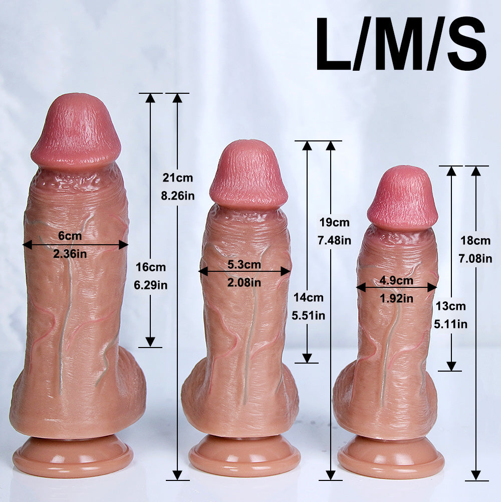Annaluka™ - HUGE DILDO - Ultra Realistic Dildo, Liquid Silicone Dildos, Big Dildo, Fantasy Dildo, Thick Dildo