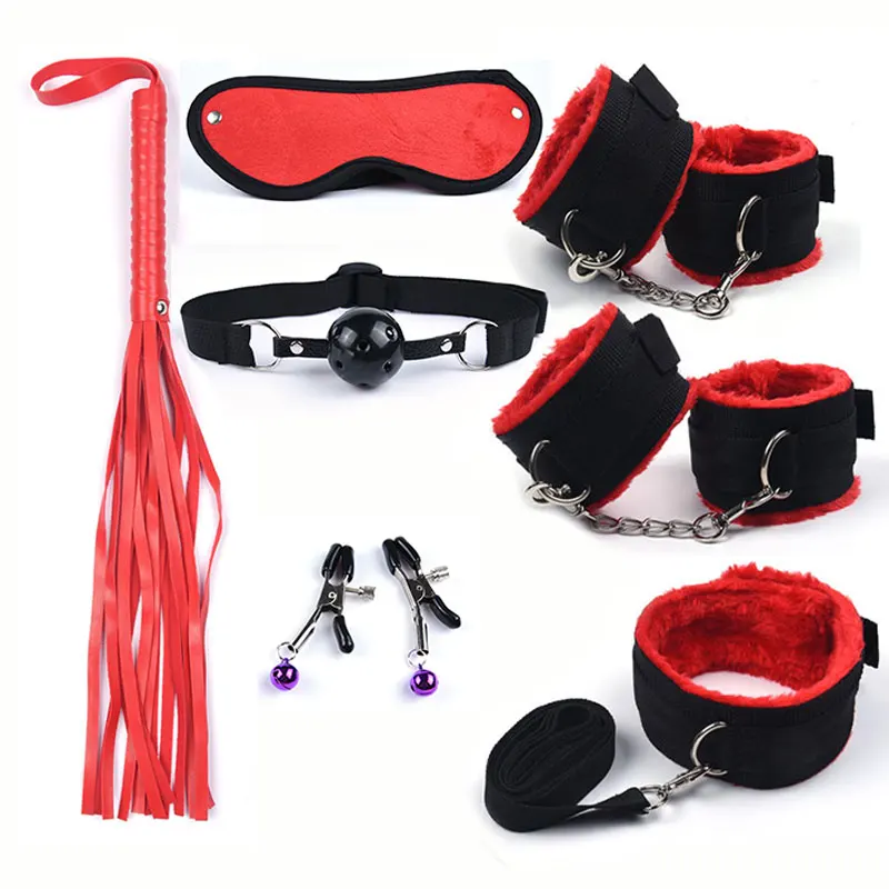 Annaluka™ - Premium BDSM Bondage Kit Set, Restraints, Blindfold & Accessories for Couples