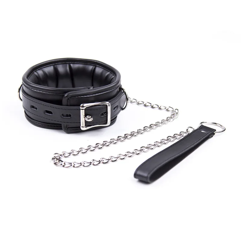 Annaluka™ - Premium Bondage Restraint Set, Adjustable Collar, Wrist & Ankle Cuffs with Leash, BDSM Roleplay Kit