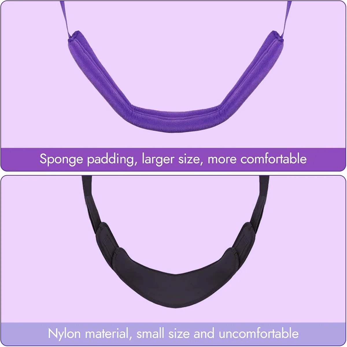 Annaluka™ - Adjustable Door Sex Position Strap – Over-the-Door Swing Support with Cushioned Seat & Hand Grips