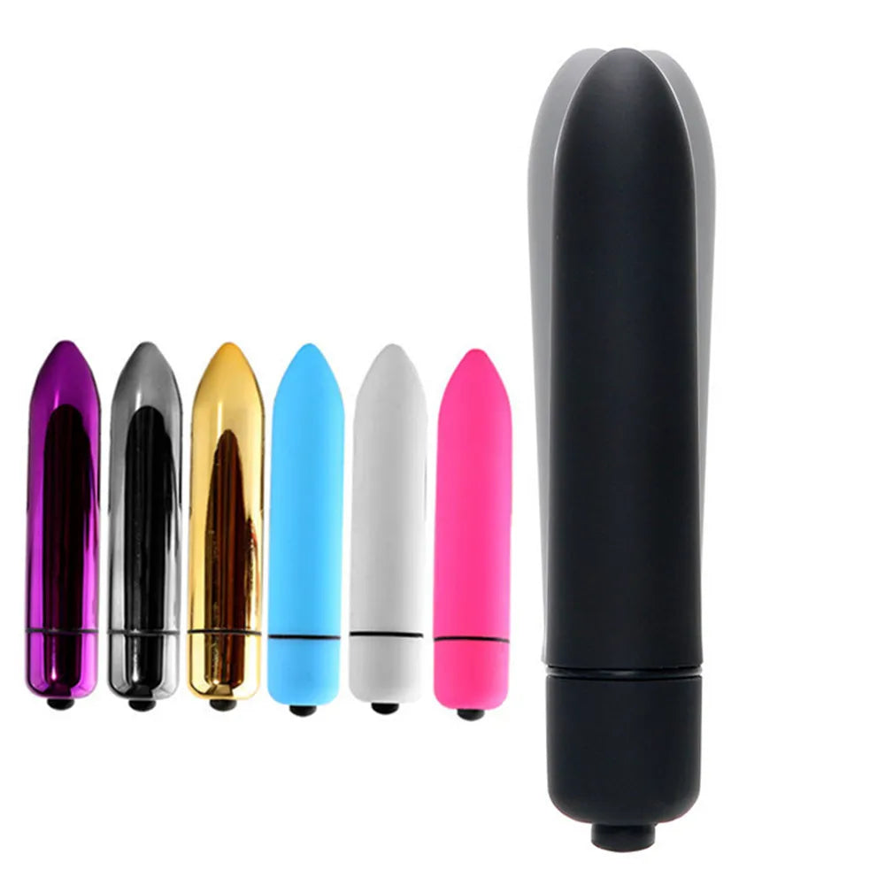 Annaluka™ - Mini Bullet Vibrator – Waterproof Personal Massager with 10 Vibration Modes