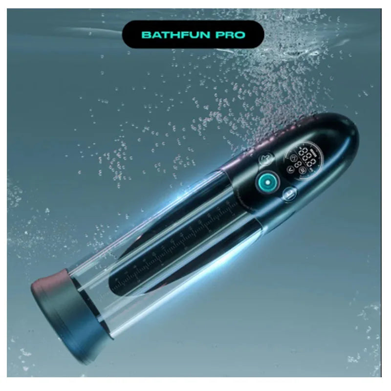Annaluka™ - Smart Automatic Penis Pump – LCD Vacuum Trainer with AI Smart Mode & Memory Function