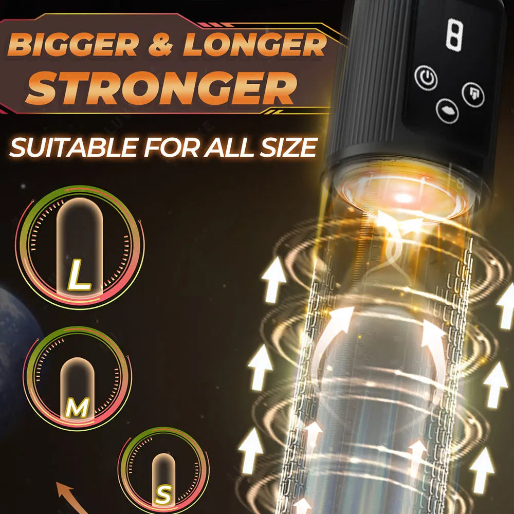 Annaluka™ - Automatic Electric Penis Pump – 9 Training Modes Rechargeable Male Enhancement Pump