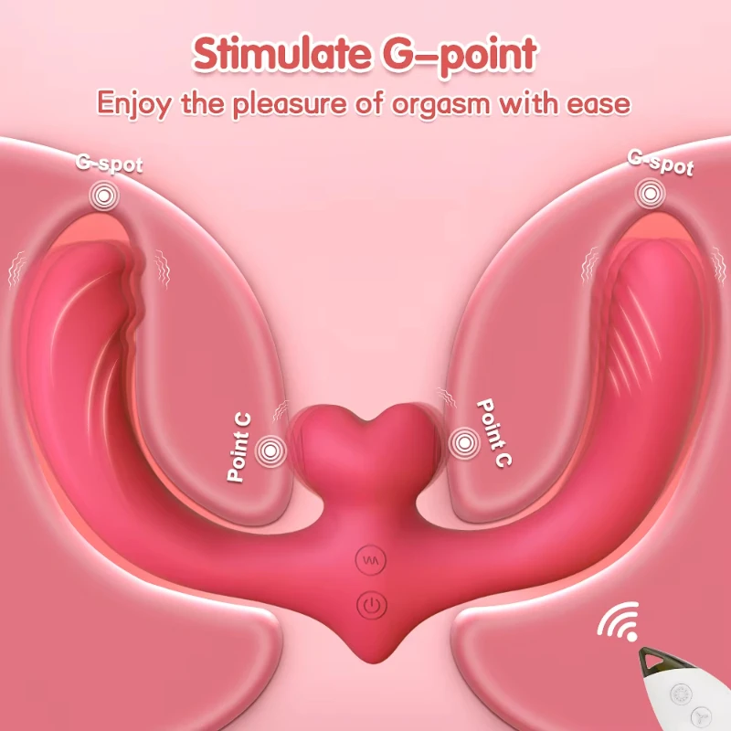 Annaluka™ - Remote Control Wearable Couple Vibrator – Triple Motor G-Spot & Clitoral Stimulator