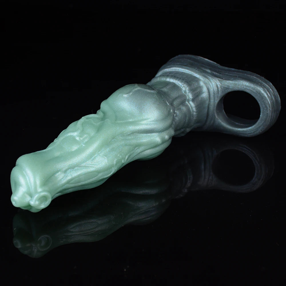 Annaluka™ - Fantasy Silicone Penis Sleeve Extender Collection – Hollow Cock Sleeve for Added Length & Girth