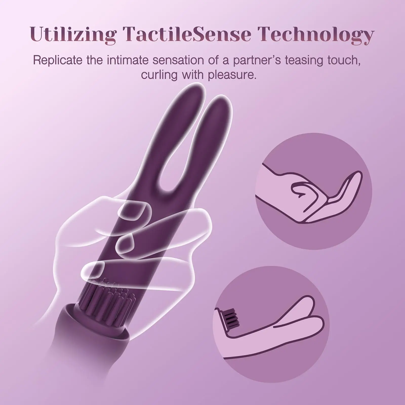 Annaluka™ - 3-in-1 Rabbit Vibrator – 23 Stimulation Modes, G-Spot & Clitoral Massager, USB Rechargeable Waterproof Silicone