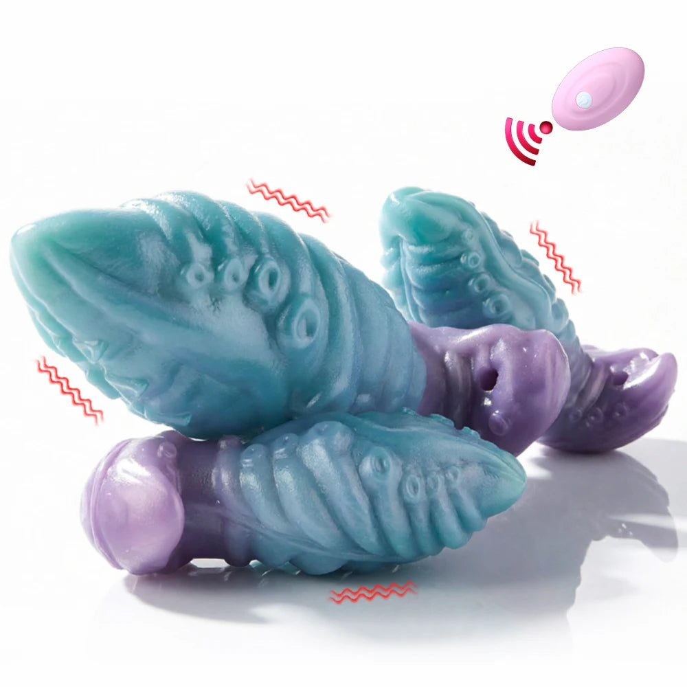 Annaluka™ - Fantasy Tentacle Anal Plug – Vibrating Silicone Prostate Massager