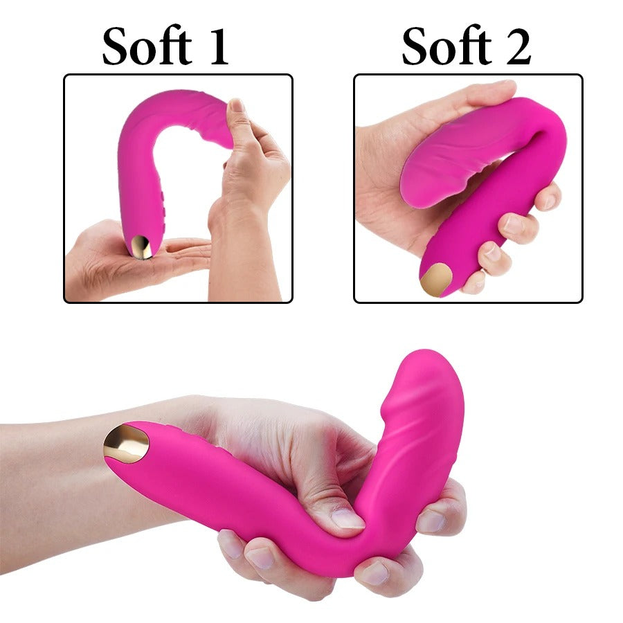 Annaluka™ - Dildo Vibrator for Women, Vagina Clitoris Massarger, Erotic Toys Soft Skin Feeling