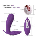 Annaluka™ - Warm Invisible Remote Control, A Female Masturbation, Adult Sex Product Vibration Stick Wear