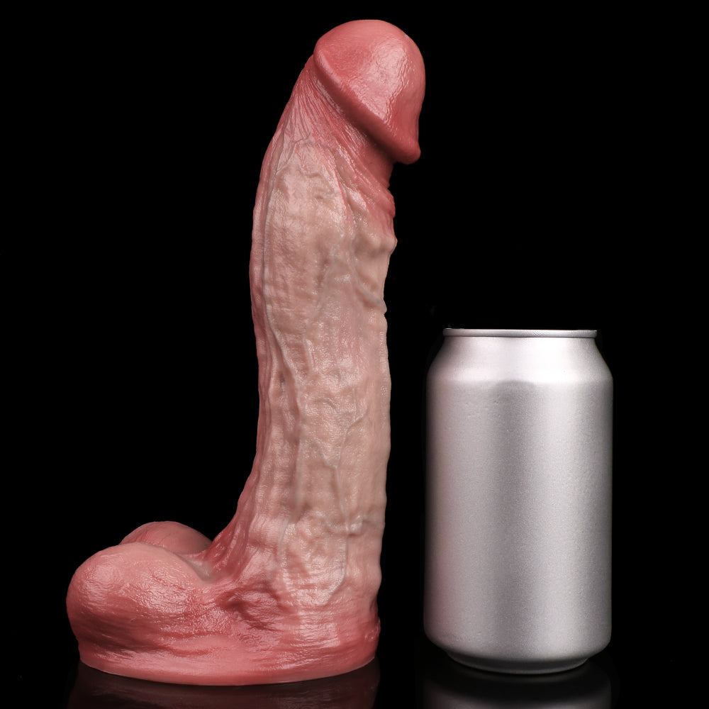 9 SIZE REALISTIC DILDO - Super Soft Double Layer Realistic Dildo, Big Dildo, Strong Suction Cup, Liquid Silicone Dildo, Realistic Dildo For Men Women