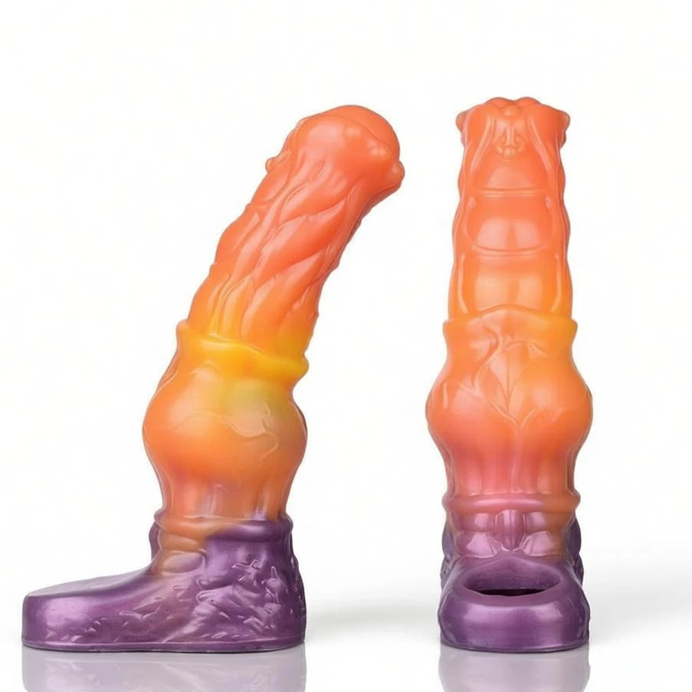 Annaluka™ - Premium Silicone Penis Sleeve Extender – Hollow Cock Sleeve with Realistic Texture & Enhanced Girth