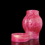 Annaluka™ - Glow-in-the-Dark Silicone Penis Sleeve Extender – Hollow Girth Enhancer with Support Ring