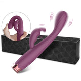 Annaluka™ - Slim G-Spot Rabbit Vibrator – 10 Vibration Modes, Waterproof USB Rechargeable Silicone Massager