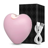 Annaluka™ - Heart Shape Clitoral Suction Stimulator – 10 Air Pulse Modes USB Rechargeable