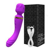 Annaluka™ - Heating Wand Massager – 7 Powerful Vibration Modes, Soft Silicone, USB Rechargeable
