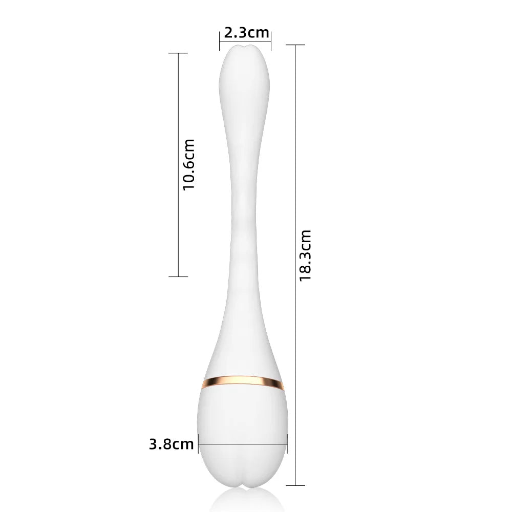 Annaluka™ - Women Shared Vibrator, Couple Sex Tool, Remote Control, Double Vibrator, Multi-frequency Masturbator